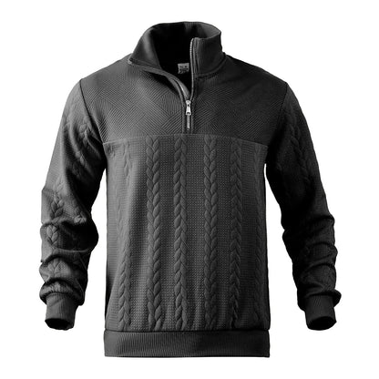 Bluza Premium z Zamkiem 1/4 – Ciepła Bluza Polarowa na Zimę
