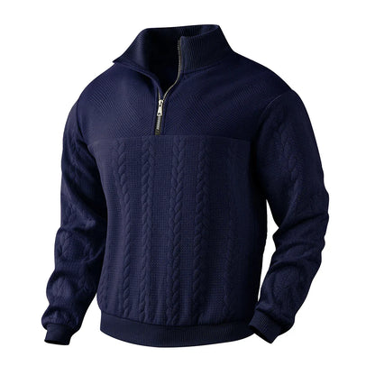 Bluza Premium z Zamkiem 1/4 – Ciepła Bluza Polarowa na Zimę