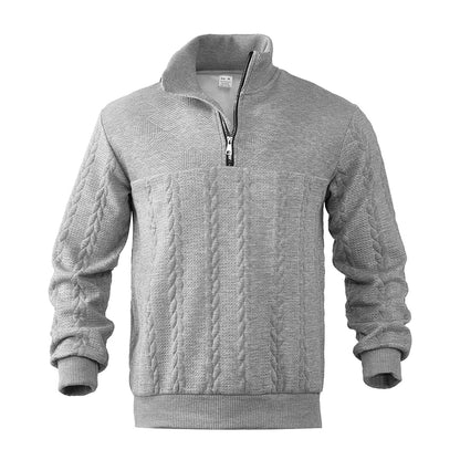 Bluza Premium z Zamkiem 1/4 – Ciepła Bluza Polarowa na Zimę
