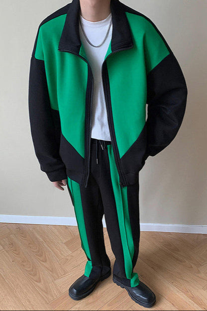 Luźny Męski Dres Sportowy | Idealny na Wiosnę