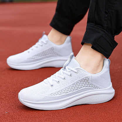 Męskie Lekkie Buty Sportowe z Siatki i Miękką Podeszwą | Idealne na Lato