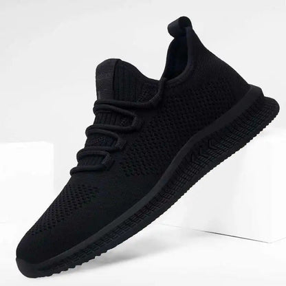 Męskie Lekkie Sneakersy z Dzianinowej Siatki z Oddychającym Designem | Idealne na Wiosnę i Lato