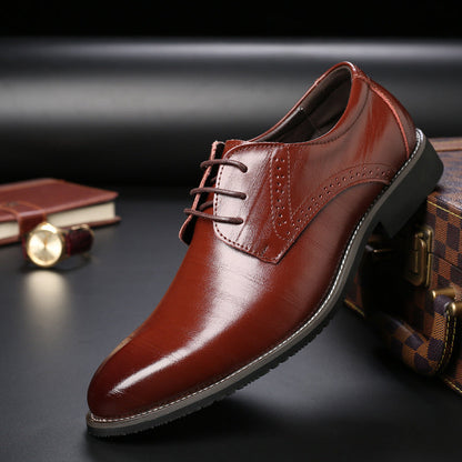 Eleganckie Skórzane Buty Biznesowe Plus Size | Idealne na Każdą Porę Roku