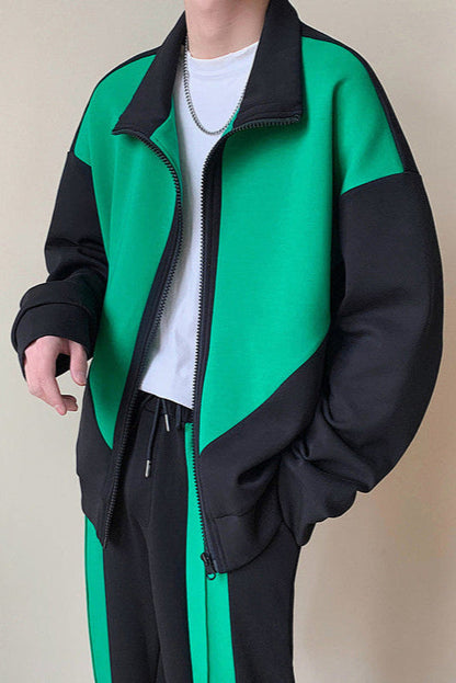 Luźny Męski Dres Sportowy | Idealny na Wiosnę