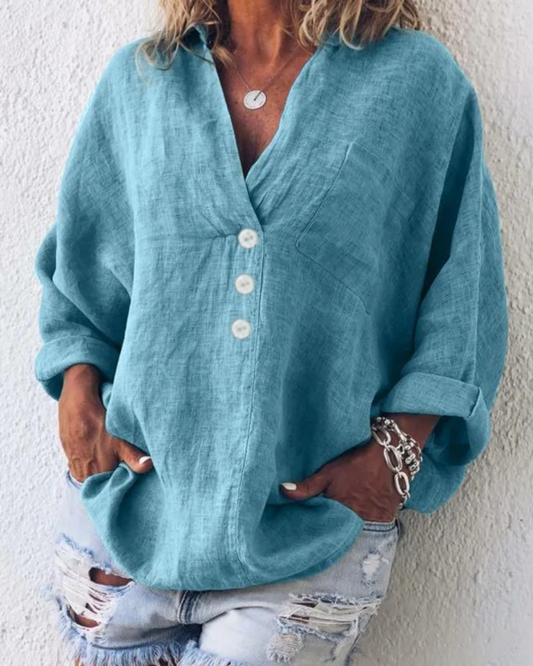 Zofia – Lekka Bluzka w Stylu Ibiza