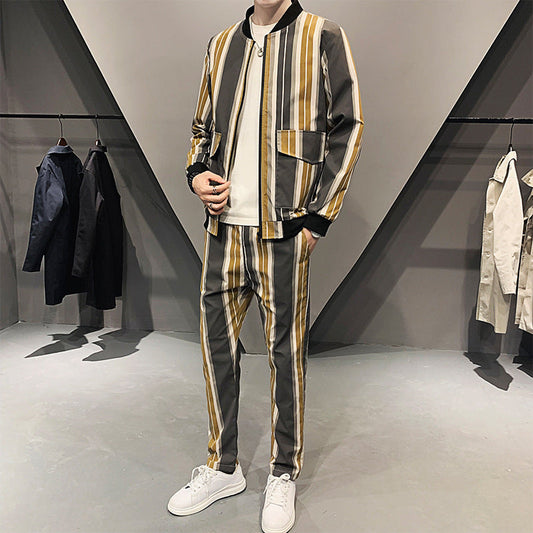 Męski Zestaw Sportowy Slim Fit Idealny na Każdą Porę Roku