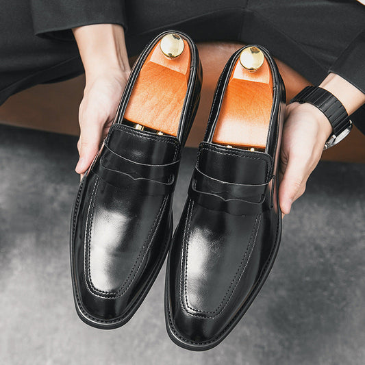 Skórzane Buty Plus Size z Amortyzacją i Gumową Podeszwą | Idealne na Każdą Porę Roku