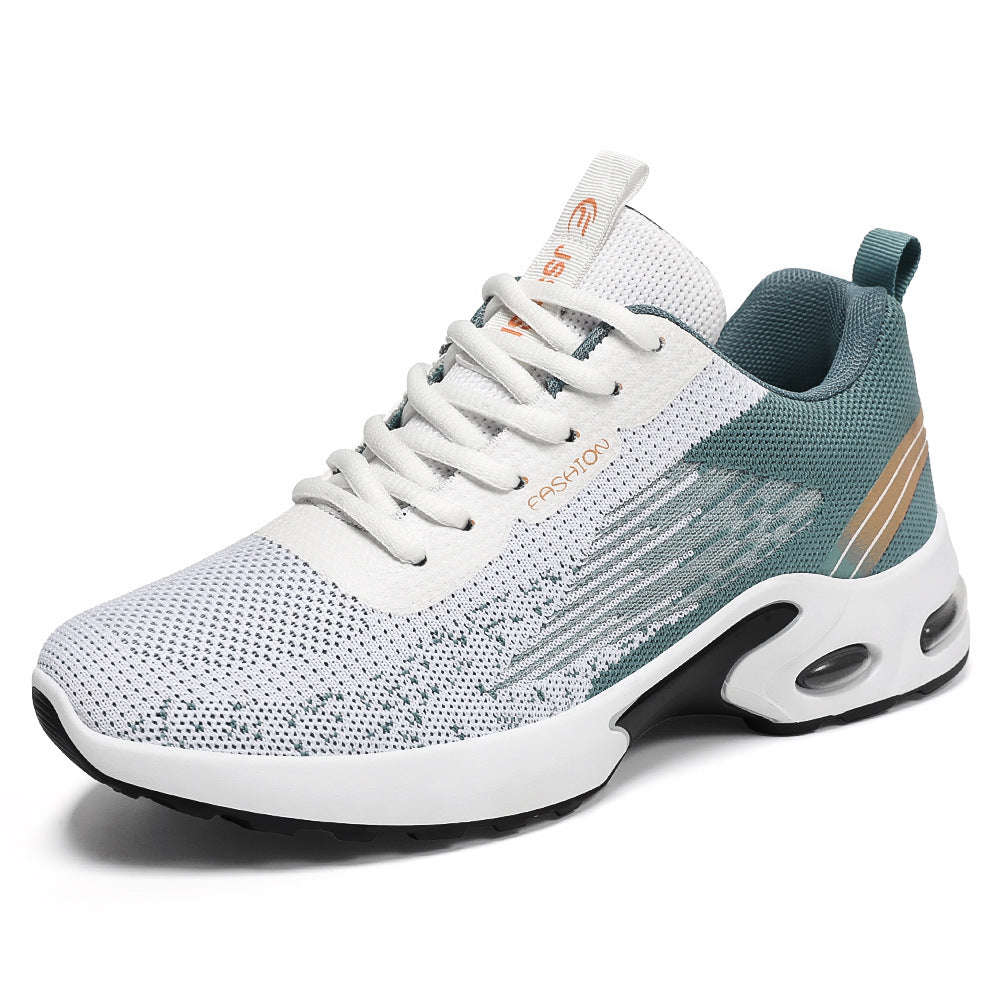 Oddychające Sneakersy z Poduszką Powietrzną i Tkanym Wierzchem | Idealne na Wiosnę i Jesień