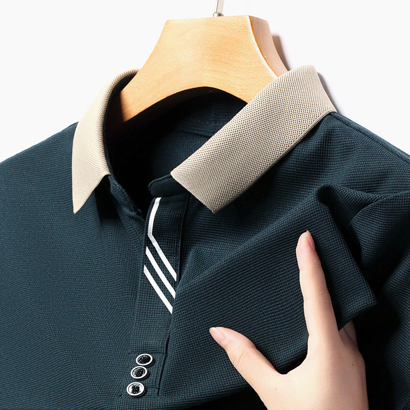 Męski Lekki T-shirt z Krótkim Rękawem Idealny na Lato