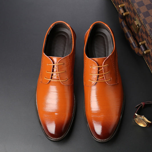 Eleganckie Skórzane Buty Biznesowe Plus Size | Idealne na Każdą Porę Roku