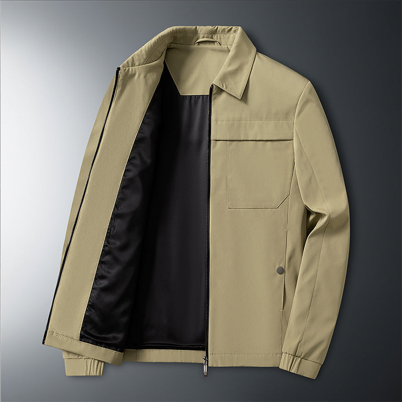 Męska Marynarka Biznesowa Slim Fit z Tkaniny Oxford | Idealna na Wiosnę