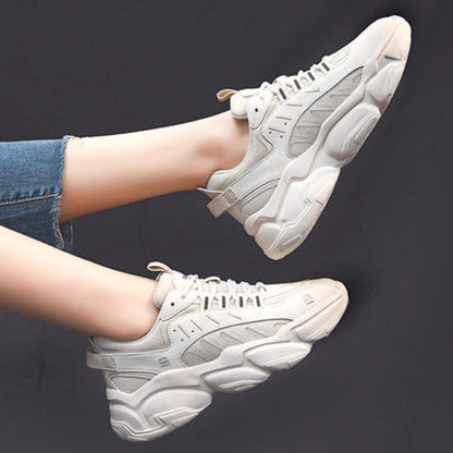 Sneakers z Grubą Podeszwą i Platformą Wodoodporną | Idealne na Wszystkie Pory Roku
