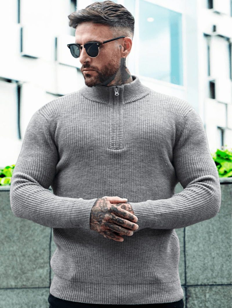 Stylowy Sweter z Zamekiem na Co Dzień i na Specjalne Okazje
