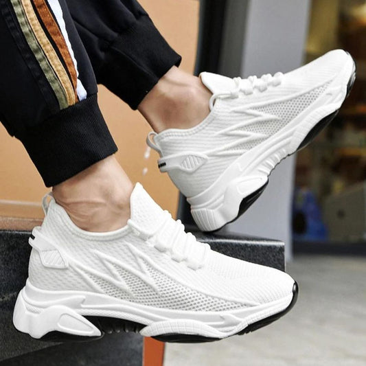 Podwyższające Sneakersy Męskie – Dyskretne Buty z Dodatkową Wysokością