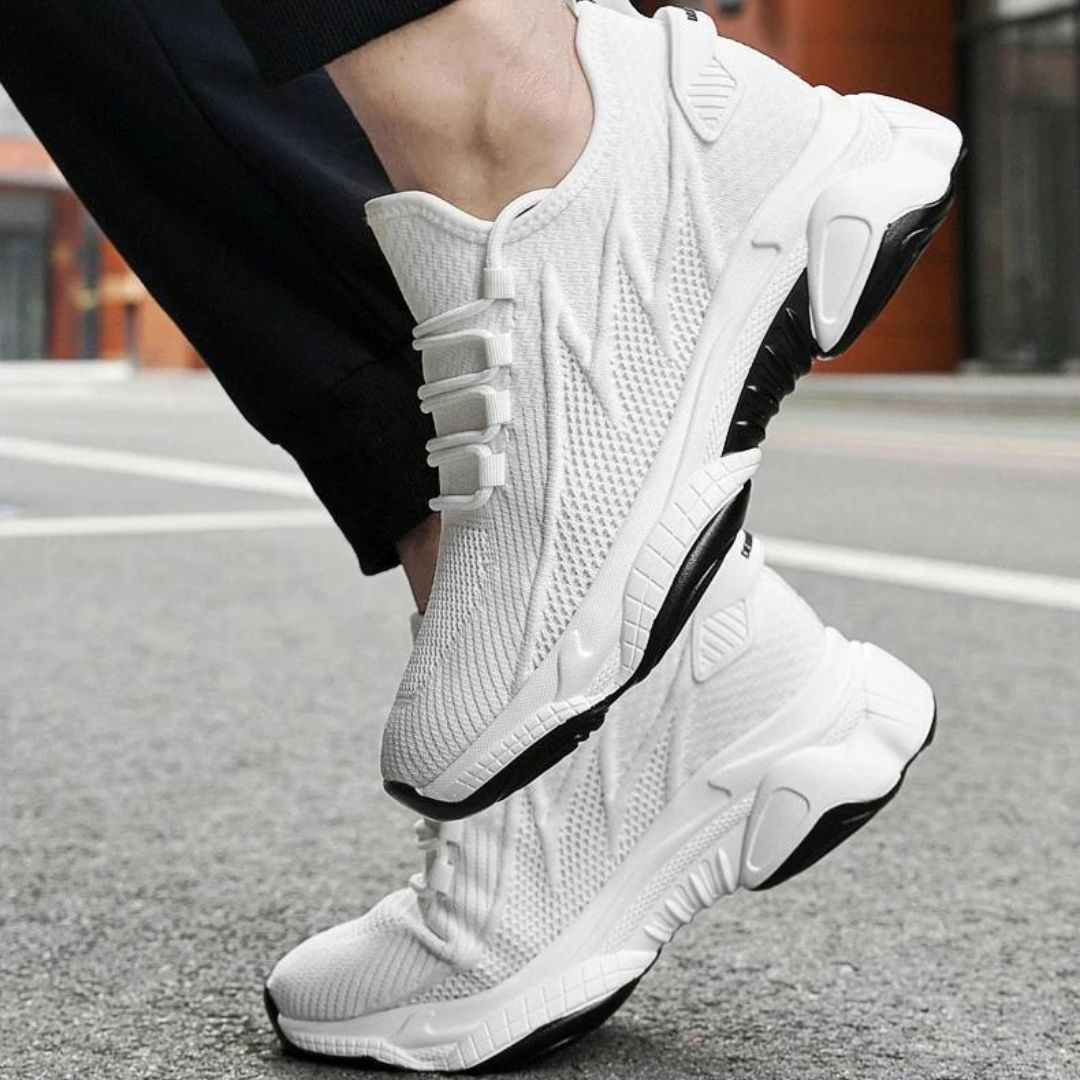 Podwyższające Sneakersy Męskie – Dyskretne Buty z Dodatkową Wysokością